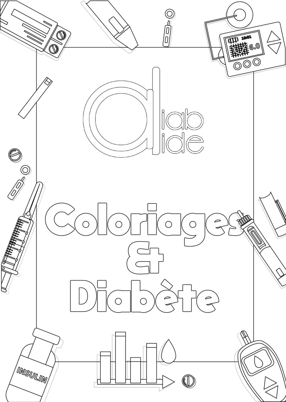 Livre virtuel “Coloriages & Diabète”  Diab'Aide
